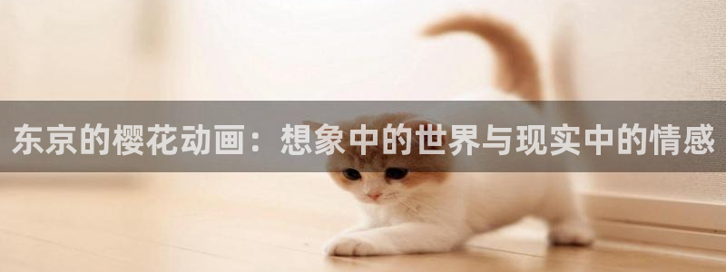樱花动漫网上看：东京的樱花动画：想象中的世界与现实中的情感
